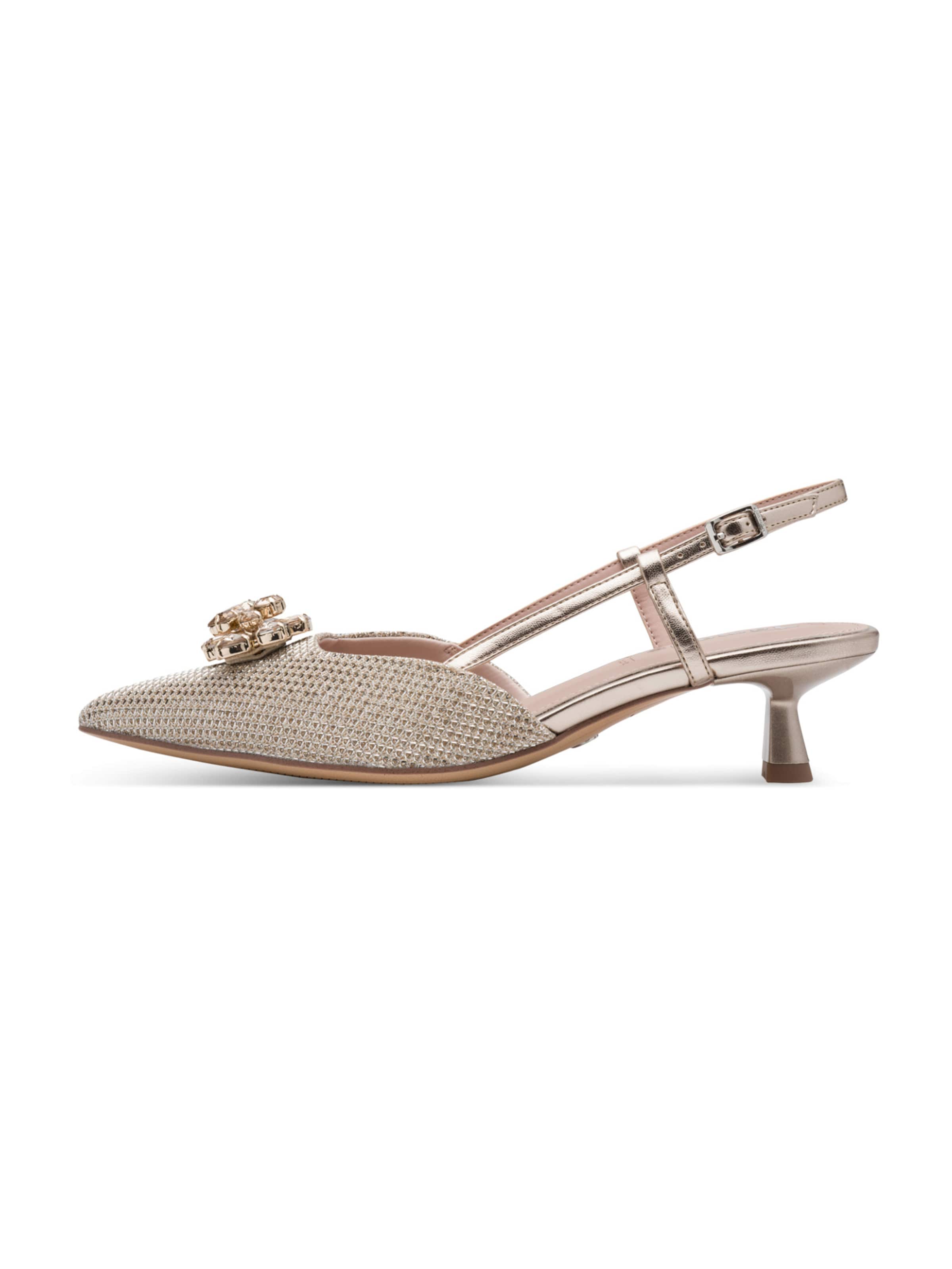 Tamaris Slingback pumps in Gold
