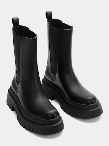 Chelsea Boots Pull&Bear en noir