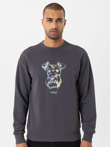 Williot - Sudadera 'HUGO' en gris: frente