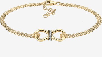 ELLI Armband 'Infinity' in Gold: predná strana