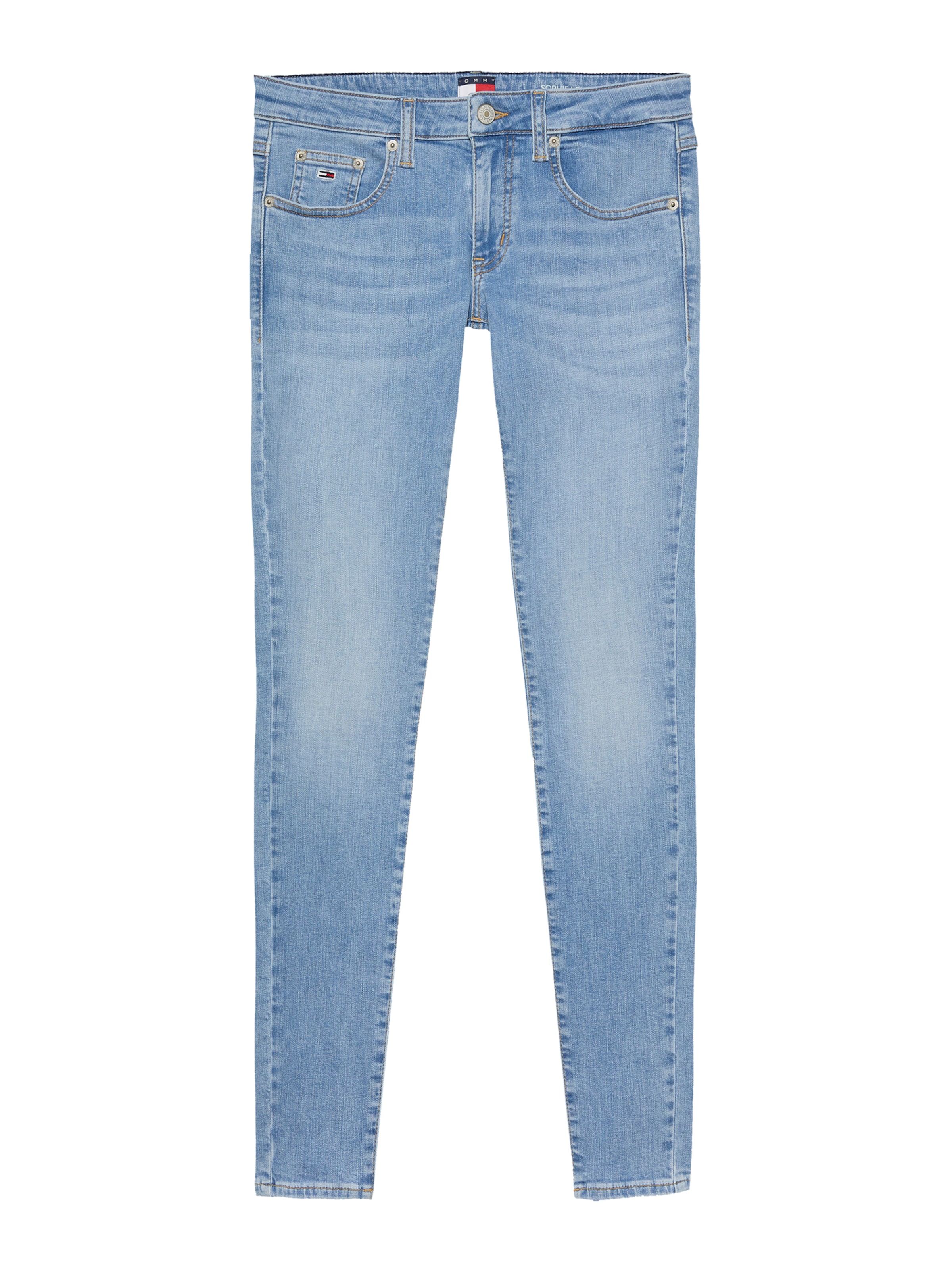 Tommy Jeans Skinny Jeans in Blue: front
