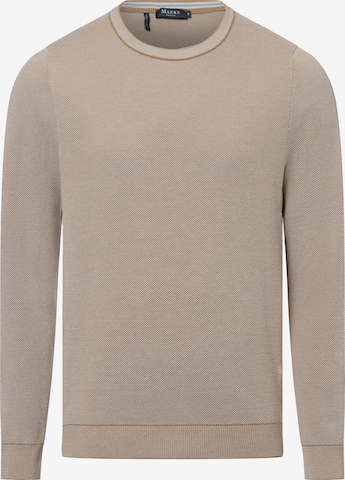 MAERZ Muenchen Strickpullover ' ' in Beige: Vorderseite