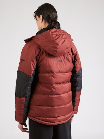 COLUMBIA Sportjacke 'Roaring Fork II' in Rot: Rückseite