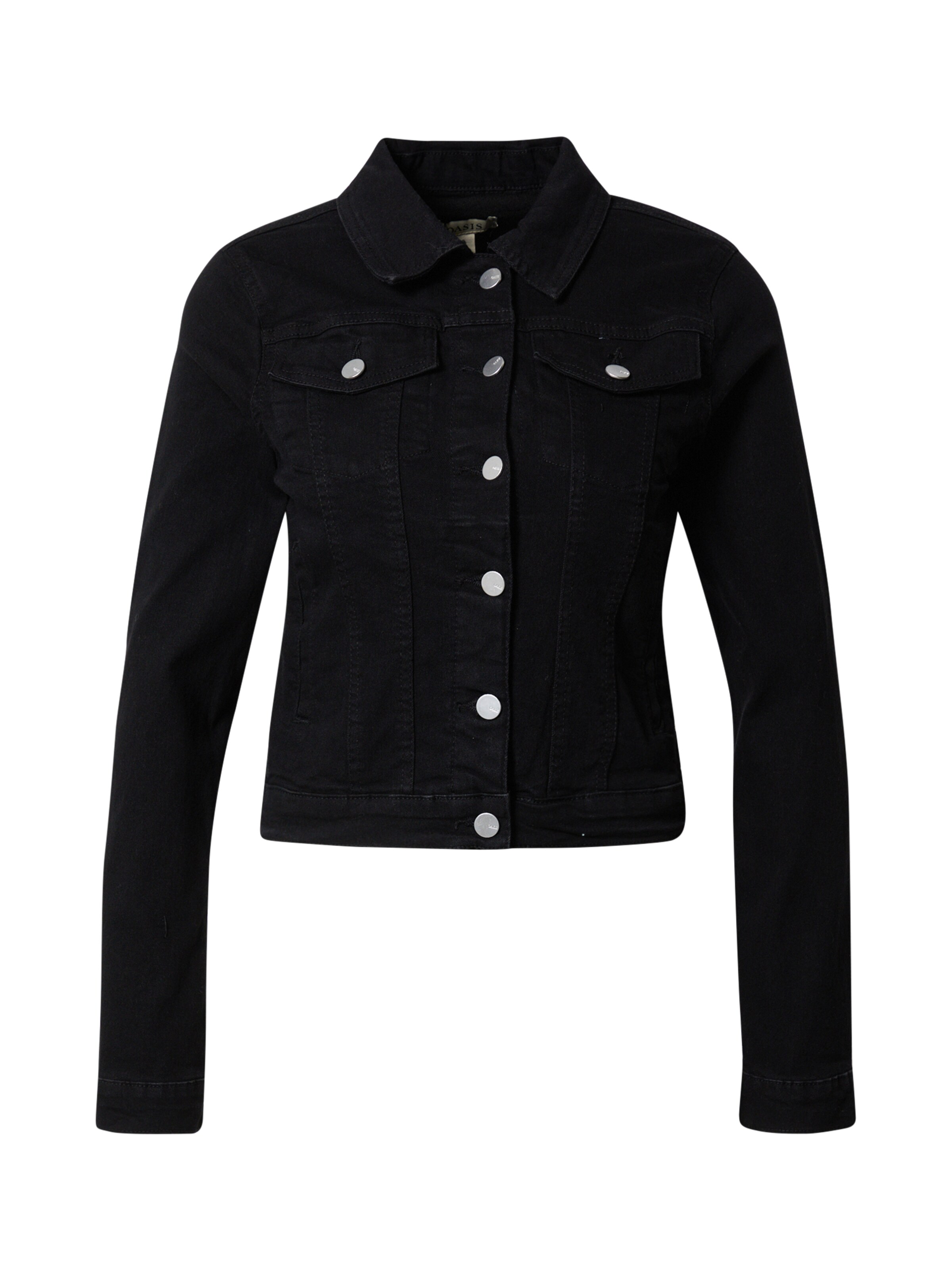 Oasis Prechodná bunda 'Laura' - Čierna: predná strana