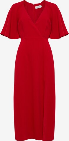 Tussah Obleka 'ABIGAIL' | rdeča barva: sprednja stran