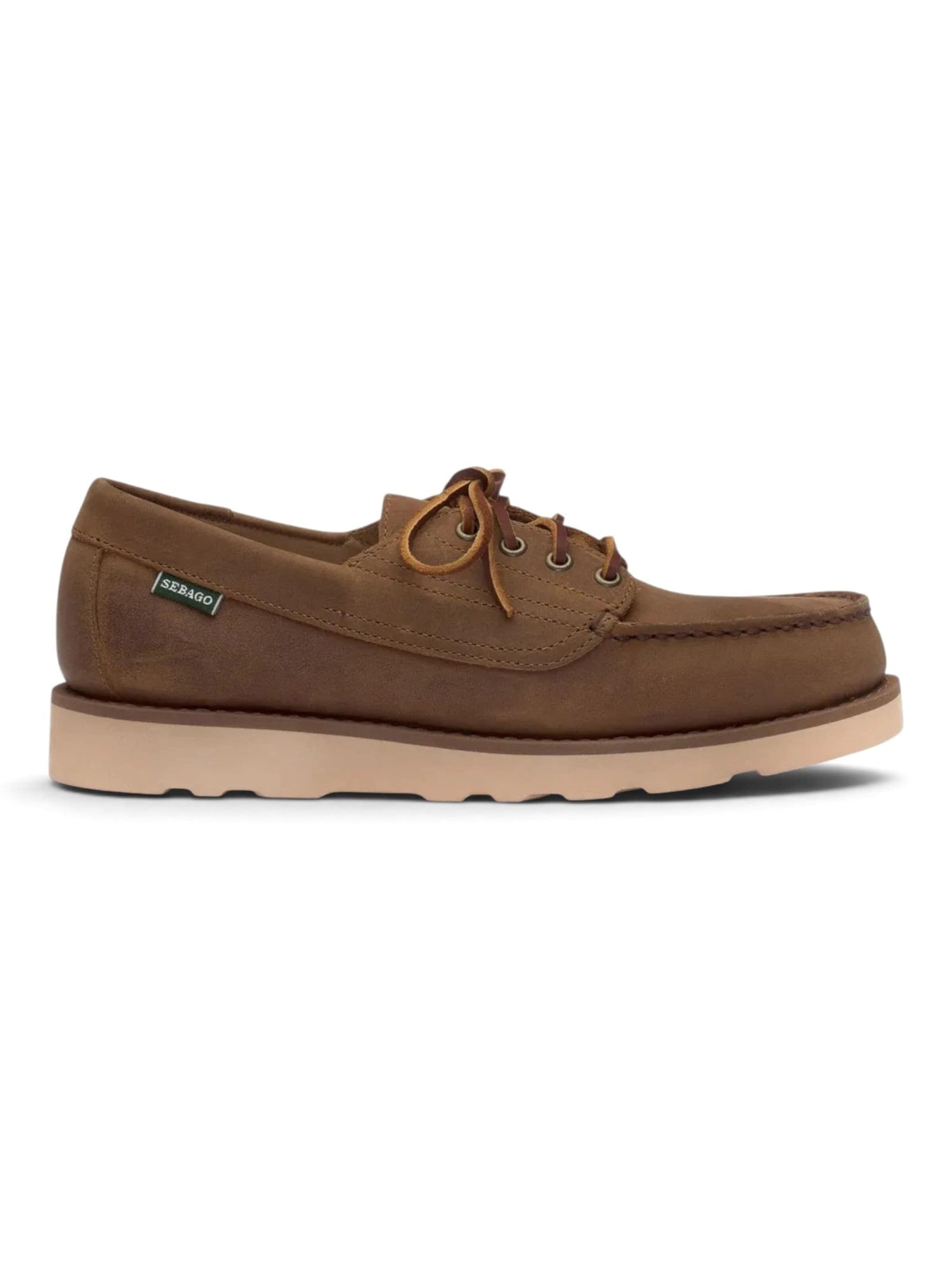 SEBAGO Moccasin 'ASKOOKFIELD CRAZY HORSE BROWN TAN' in Brown: front