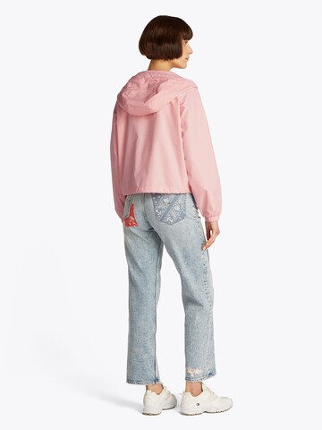 Tommy Jeans Φθινοπωρινό και ανοιξιάτικο μπουφάν 'Essential' σε ροζ