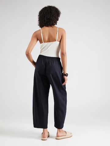 Abercrombie & Fitch Wide leg Broek in Zwart