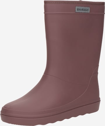rožinė EN FANT Guminiai batai: priekis