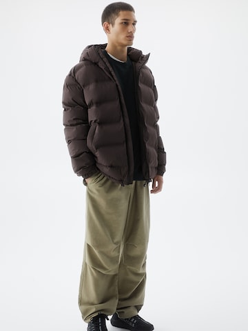 Pull&Bear Between-season jacket in Brown