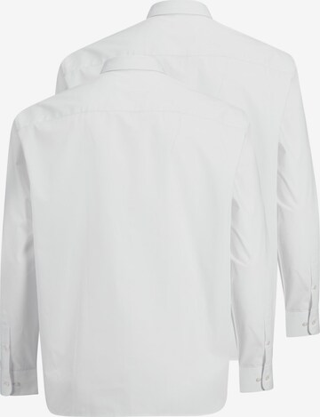 Coupe regular Chemise 'JOE' Jack & Jones Plus en blanc