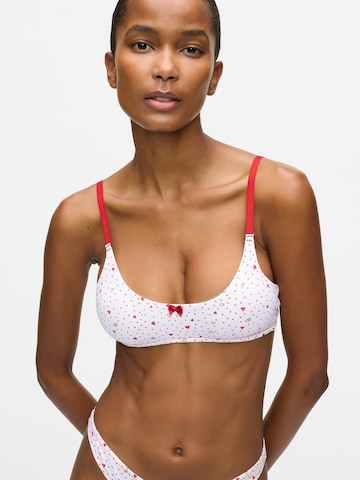 Karl Lagerfeld Бюстье Бюстгальтер в Белый