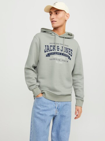 JACK & JONES Sweatshirt in Grün: Vorderseite