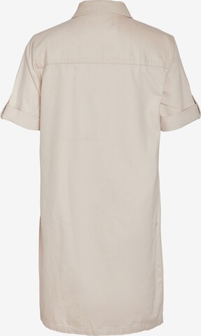 Noisy may Shirt Dress 'NEW SIGNE' in Beige