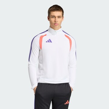 T-Shirt fonctionnel 'Tiro 26 League' ADIDAS PERFORMANCE en blanc : devant