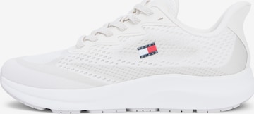 Tommy Jeans - Sapatilhas baixas em branco: frente