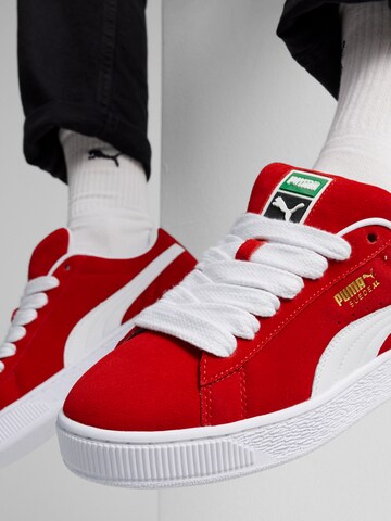 PUMA Sneakers laag 'Suede XL' in Rood: voorkant