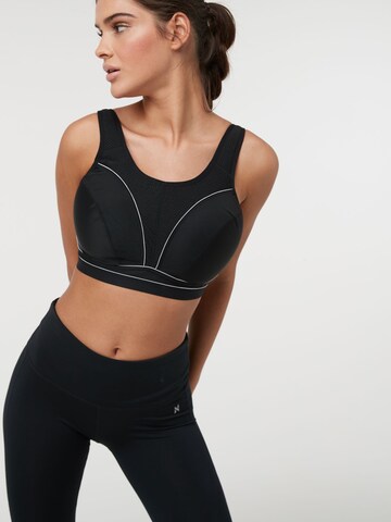 Next Bustier Sport bh in Zwart: voorkant