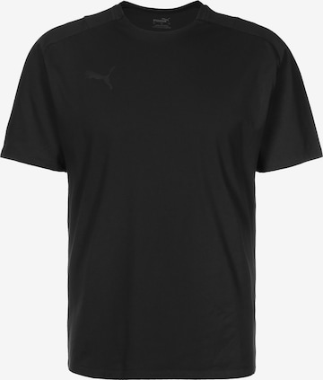 T-Shirt fonctionnel PUMA en noir : devant