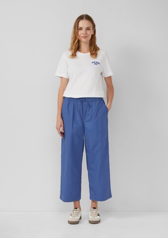 s.Oliver Loosefit Broek in Blauw