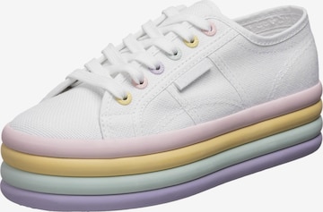 SUPERGA Sneakers in White: front