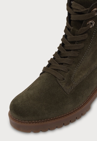 Stivaletto stringato di GABOR in verde