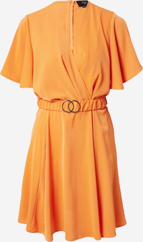 Robe AX Paris en orange : devant