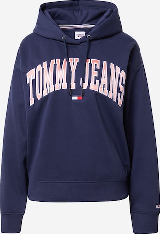 Tommy Jeans Sweatshirt in Blue: front