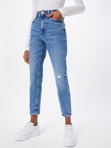 Coupe slim Jean 'CARRIE' River Island en bleu : devant