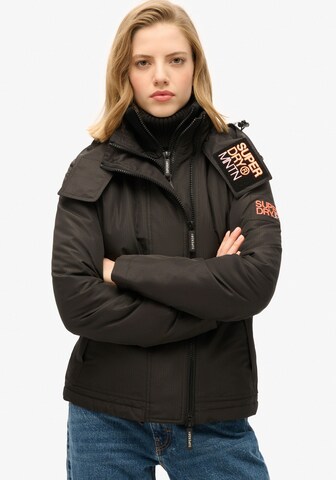 Superdry Jacke in Schwarz: Vorderseite