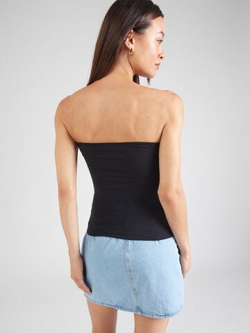 TOPSHOP Top - fekete