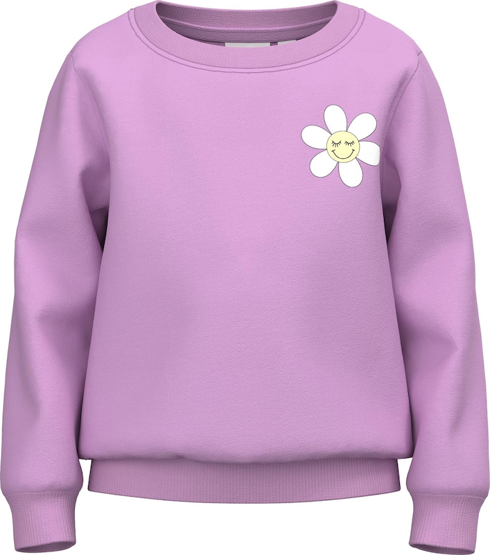 NAME IT Sweatshirt 'VASACHA' in Flieder NAME IT Sweatshirt 'VASACHA' in Flieder
