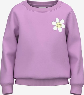 NAME IT Sweatshirt 'VASACHA' in Purple: front