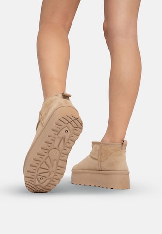 Salinyang Boots i beige