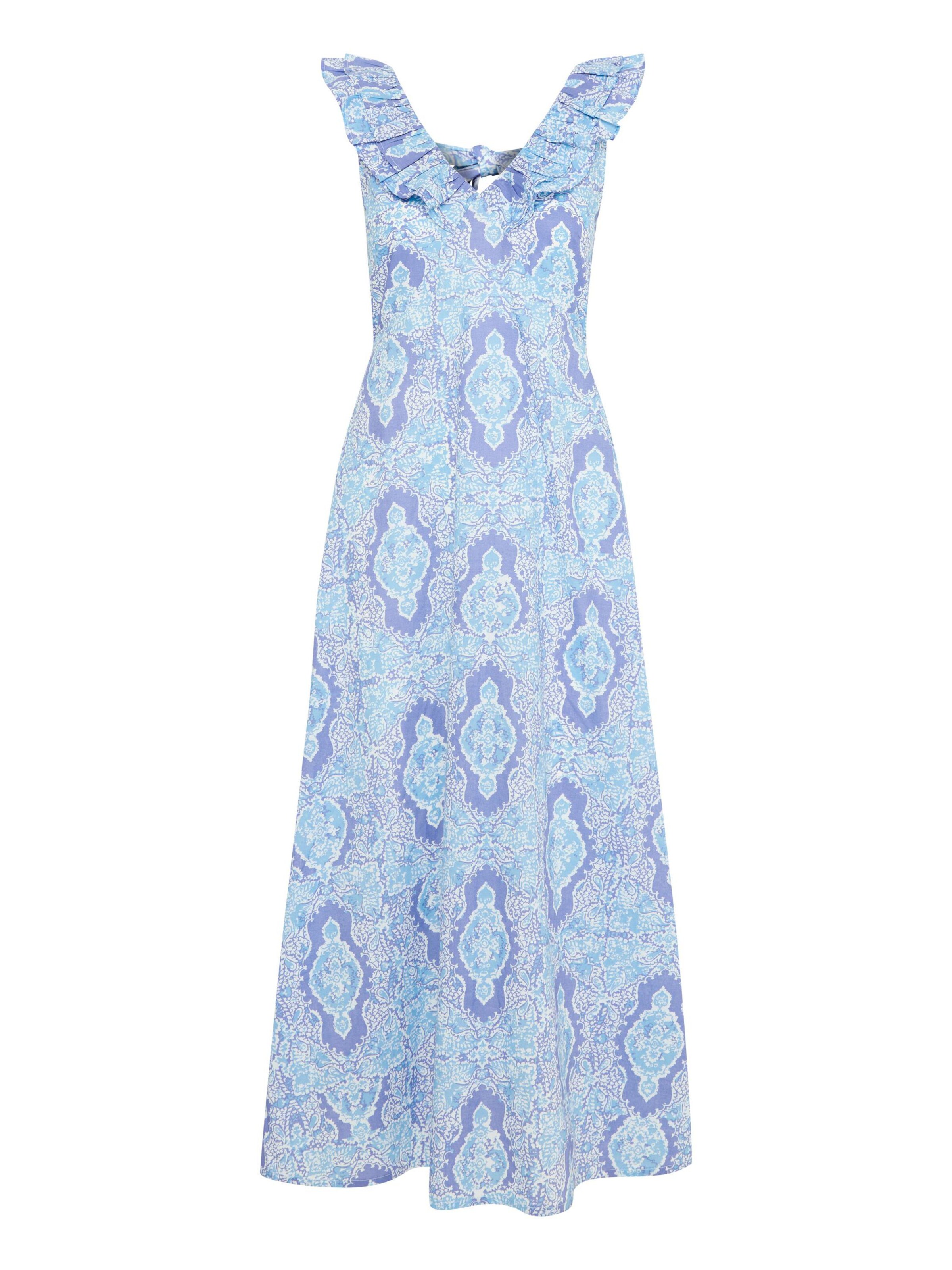 b.young Dress 'Hanya' in Blue: front