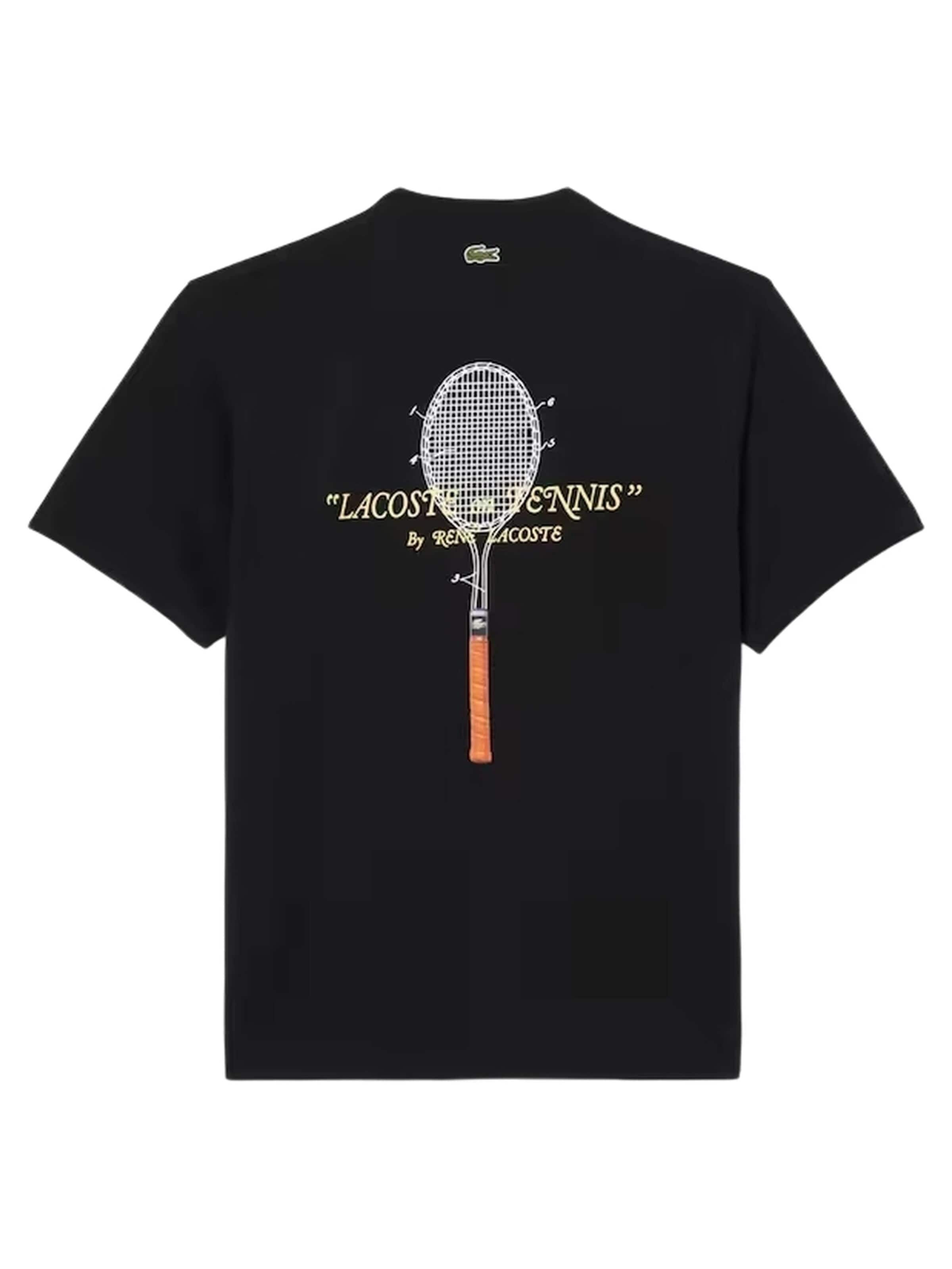 LACOSTE - Camiseta 'Camiseta' en negro