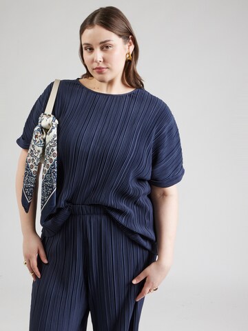 Vero Moda Curve Блузка 'VMCAURORA' в Синий: спереди
