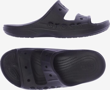 Crocs Sandalen 41,5 in Schwarz: predná strana