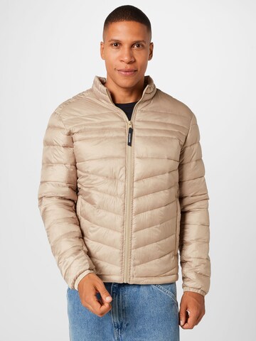 JACK & JONES Between-Season Jacket 'Hero' in Beige: front