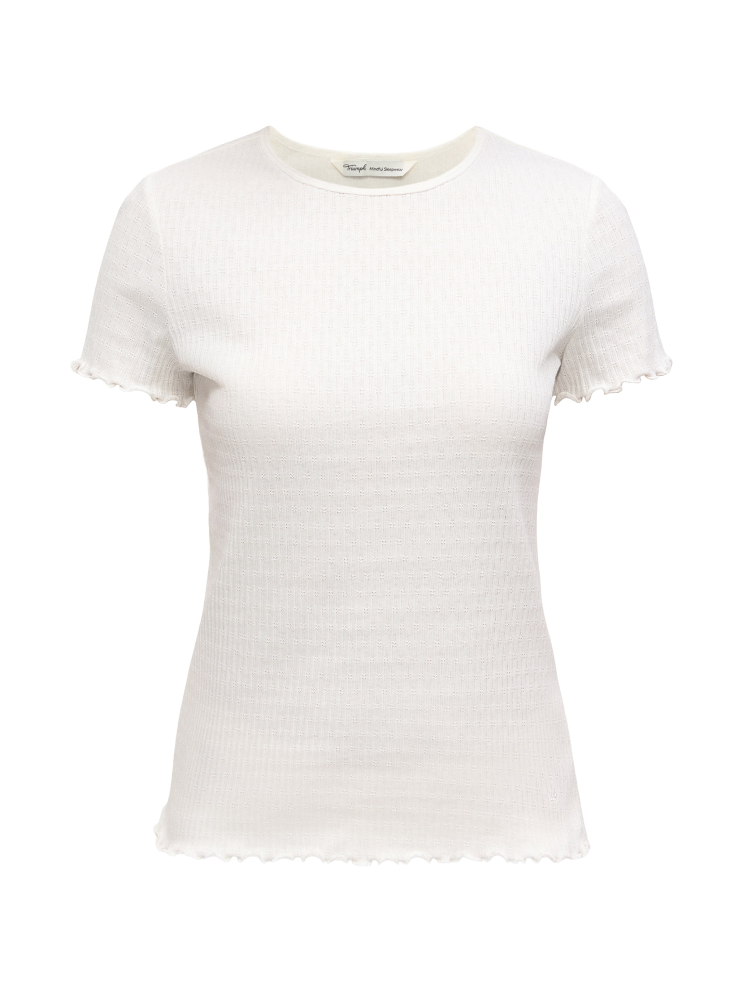 TRIUMPH Shirt 'Mix & Match' in White: front