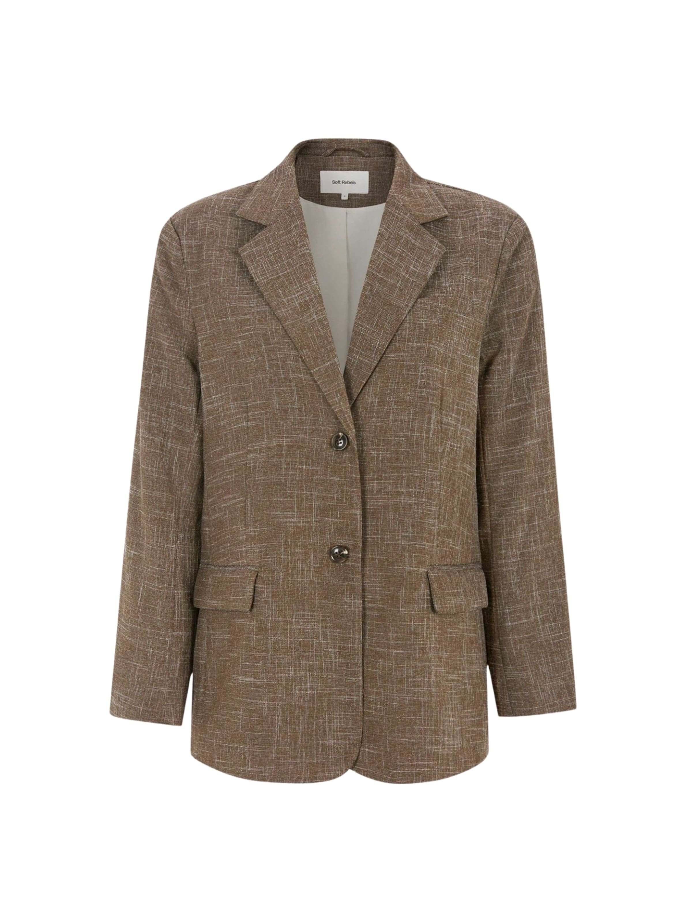 Blazer ' SRLumi ' Soft Rebels en marron : devant