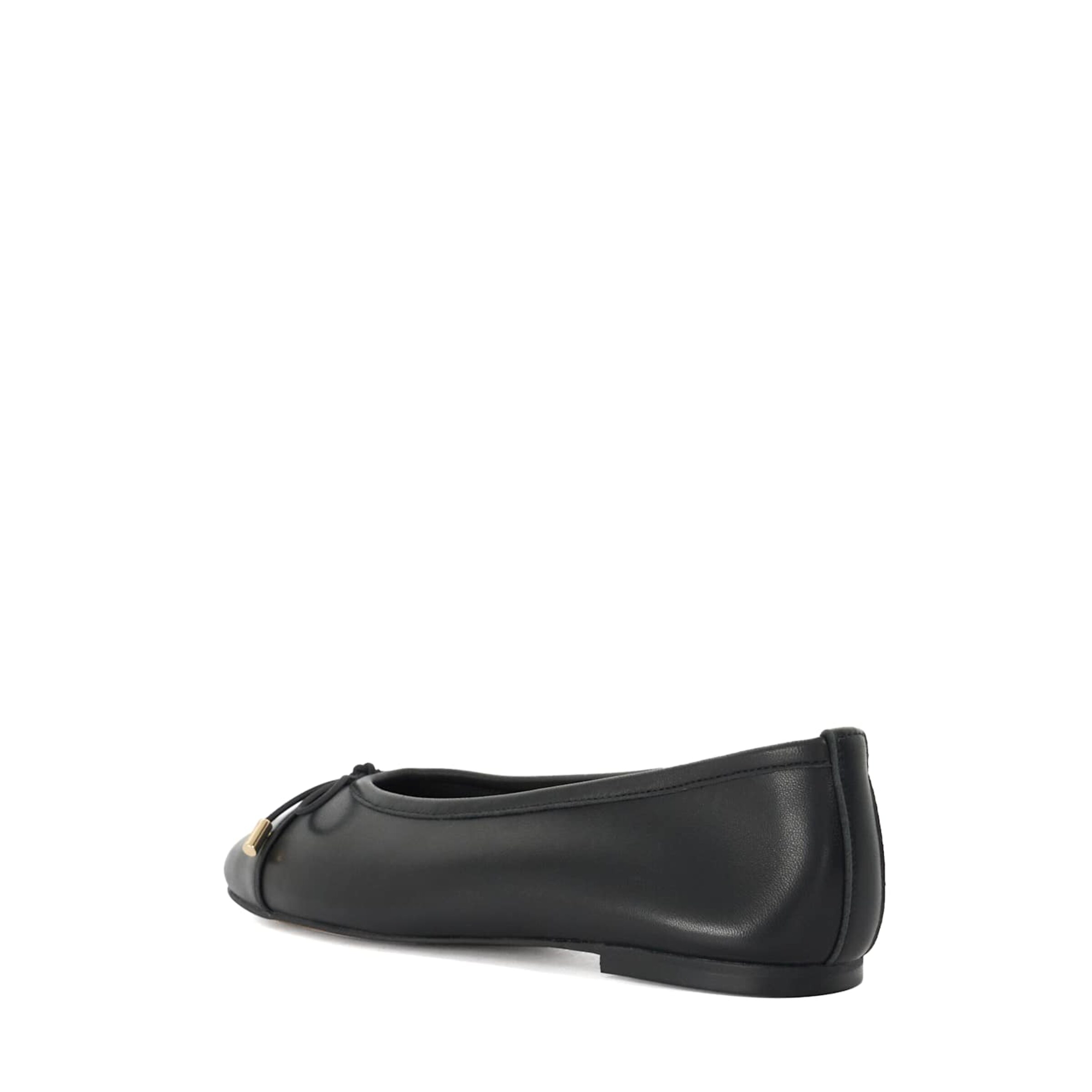 Dune LONDON Ballerina 'Haliah' in Zwart