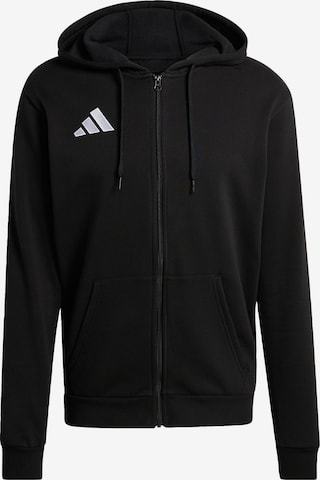 Veste de survêtement 'Entrada26' ADIDAS PERFORMANCE en noir : devant