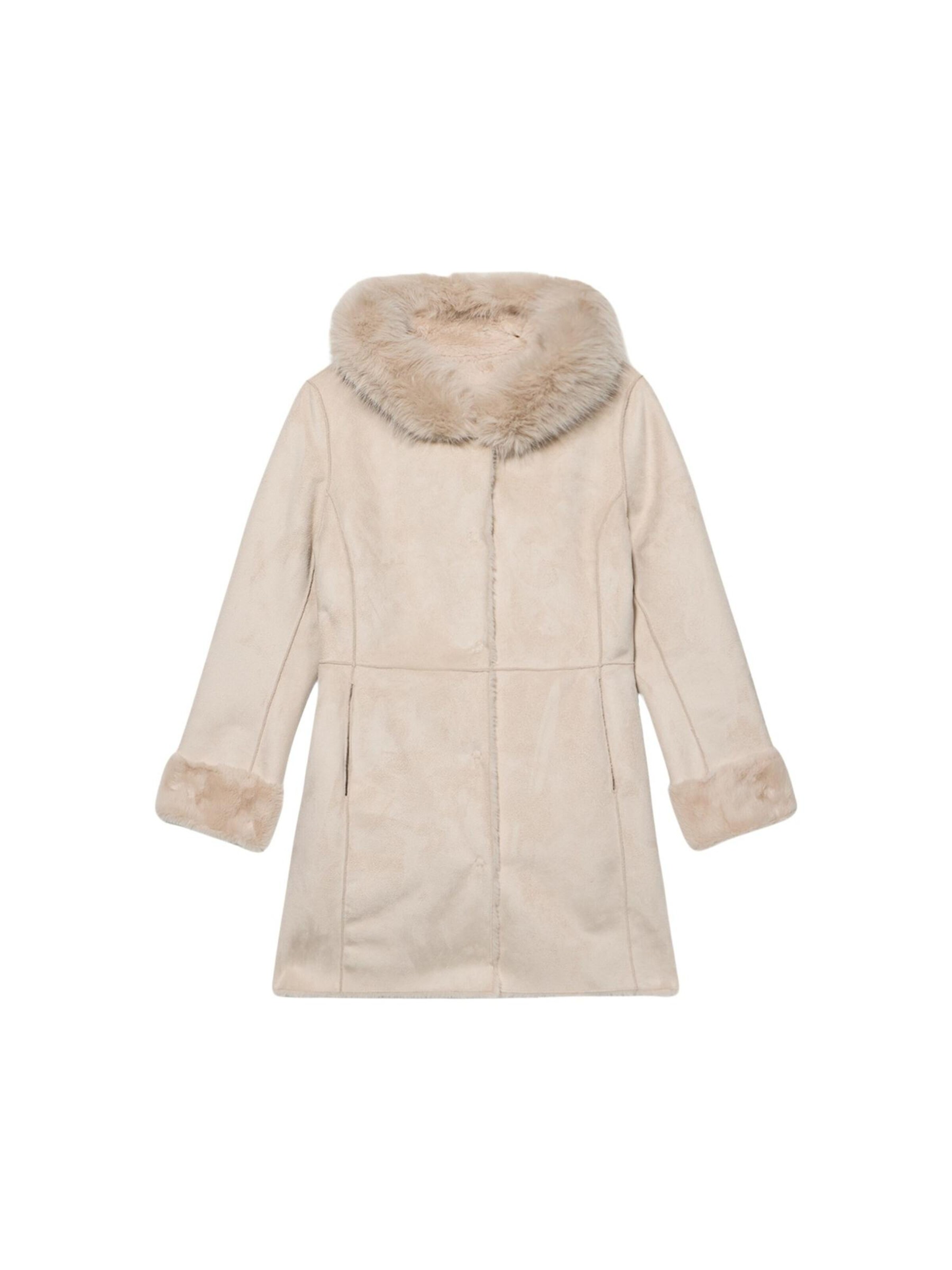 Manteau d’hiver oltre en beige : devant