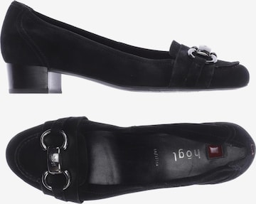 Högl Flats & Loafers in 39 in Black: front