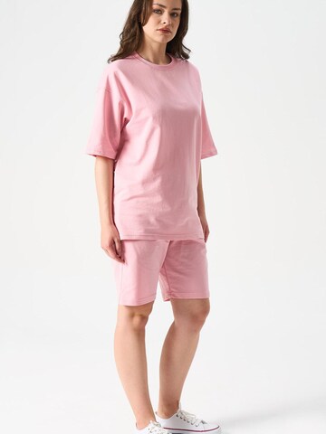 LOUIS LECLER Regular Hose 'Elsa' in Pink