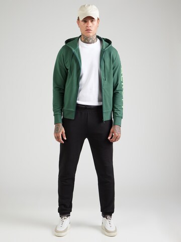 Hackett London Sweatjacke 'ESSENTIAL' in Grün