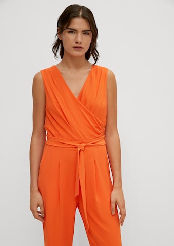 COMMA Jumpsuit i oransje