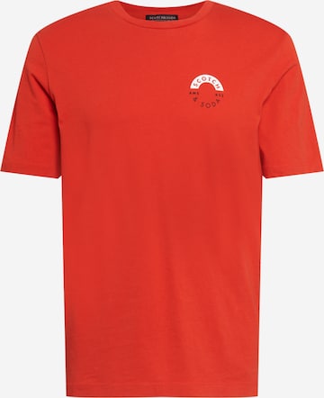 SCOTCH & SODA T-Shirt in Rot: predná strana