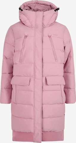 Manteau d’hiver 'PRTKooky' PROTEST en rose : devant